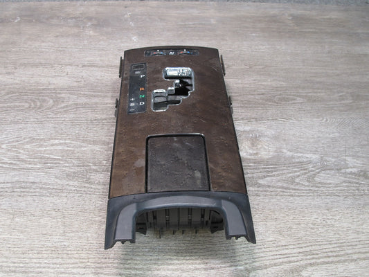 10-11 Lexus IS350 IS250 A/T Front Center Console Wood Gear Shifter Trim OEM