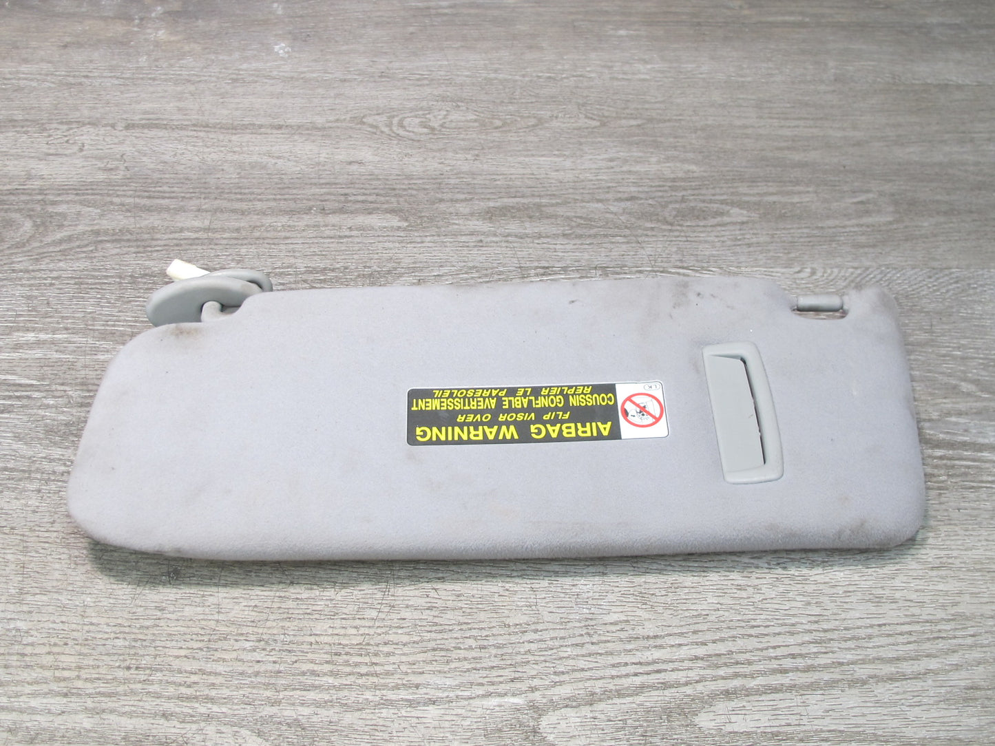 01-06 Lexus UCF30L LS430 Set of 2 Front Left & Right Sun Visor Gray OEM