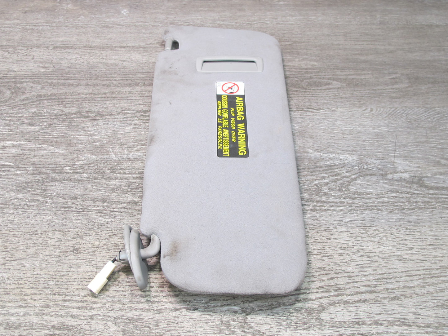01-06 Lexus UCF30L LS430 Set of 2 Front Left & Right Sun Visor Gray OEM