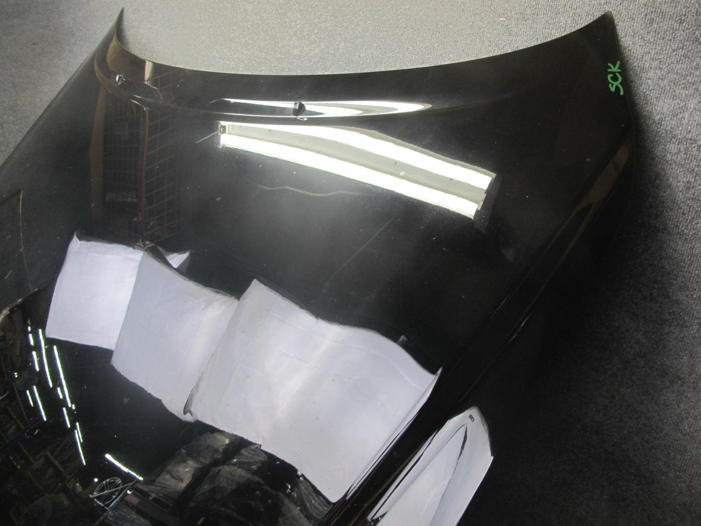 02-10 Lexus Z40 SC430 Front Hood Bonnet Shell Panel Cover Black OEM