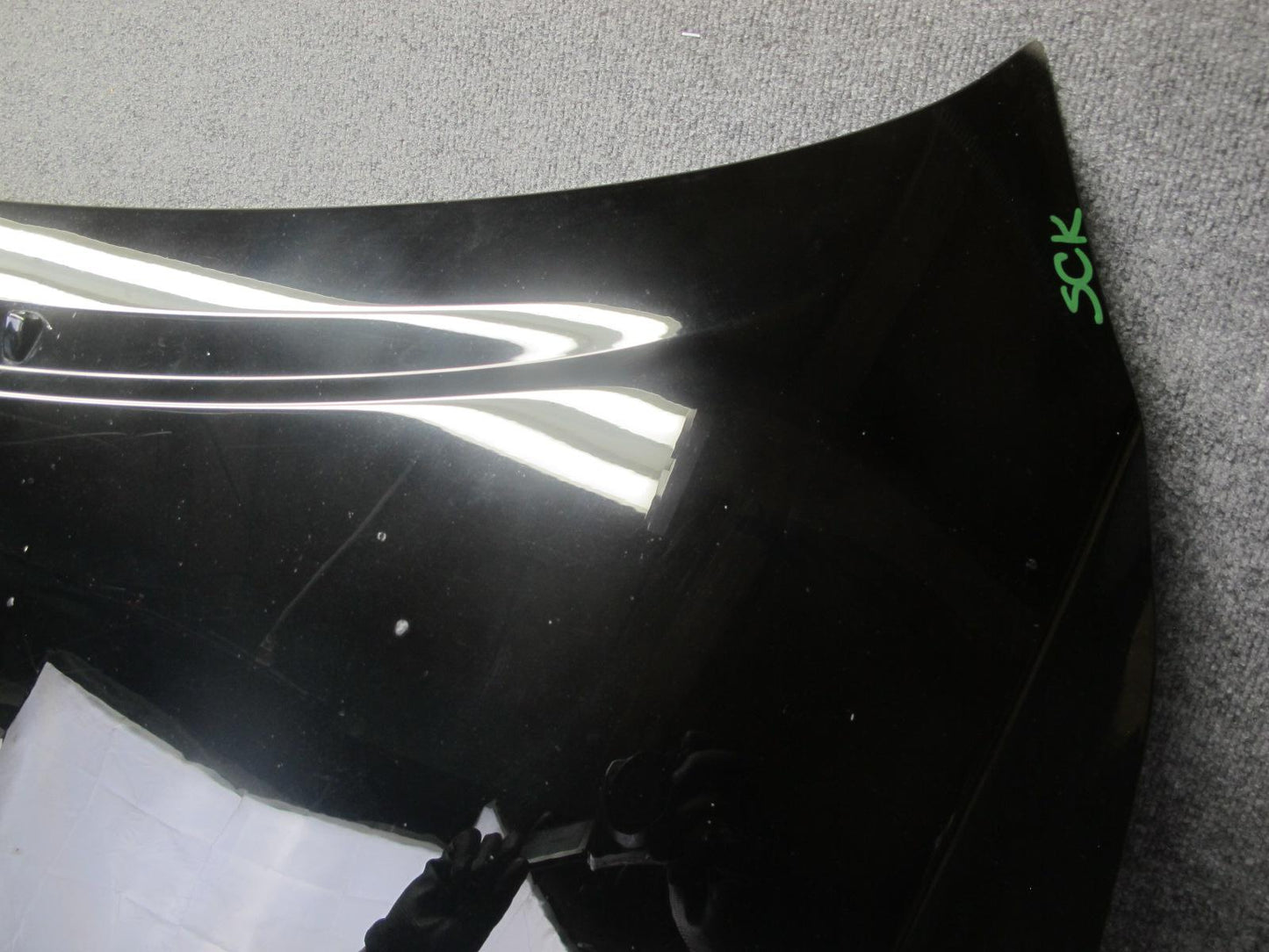 02-10 Lexus Z40 SC430 Front Hood Bonnet Shell Panel Cover Black OEM