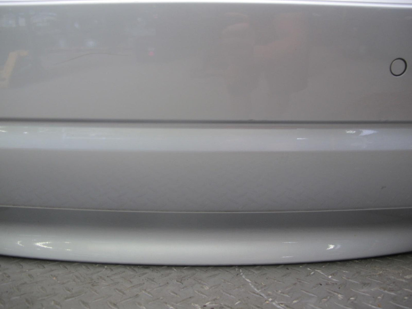 11-13 BMW F10 550i 550iX Rear Bumper Cover Titan Silver w PDC Sensors OEM