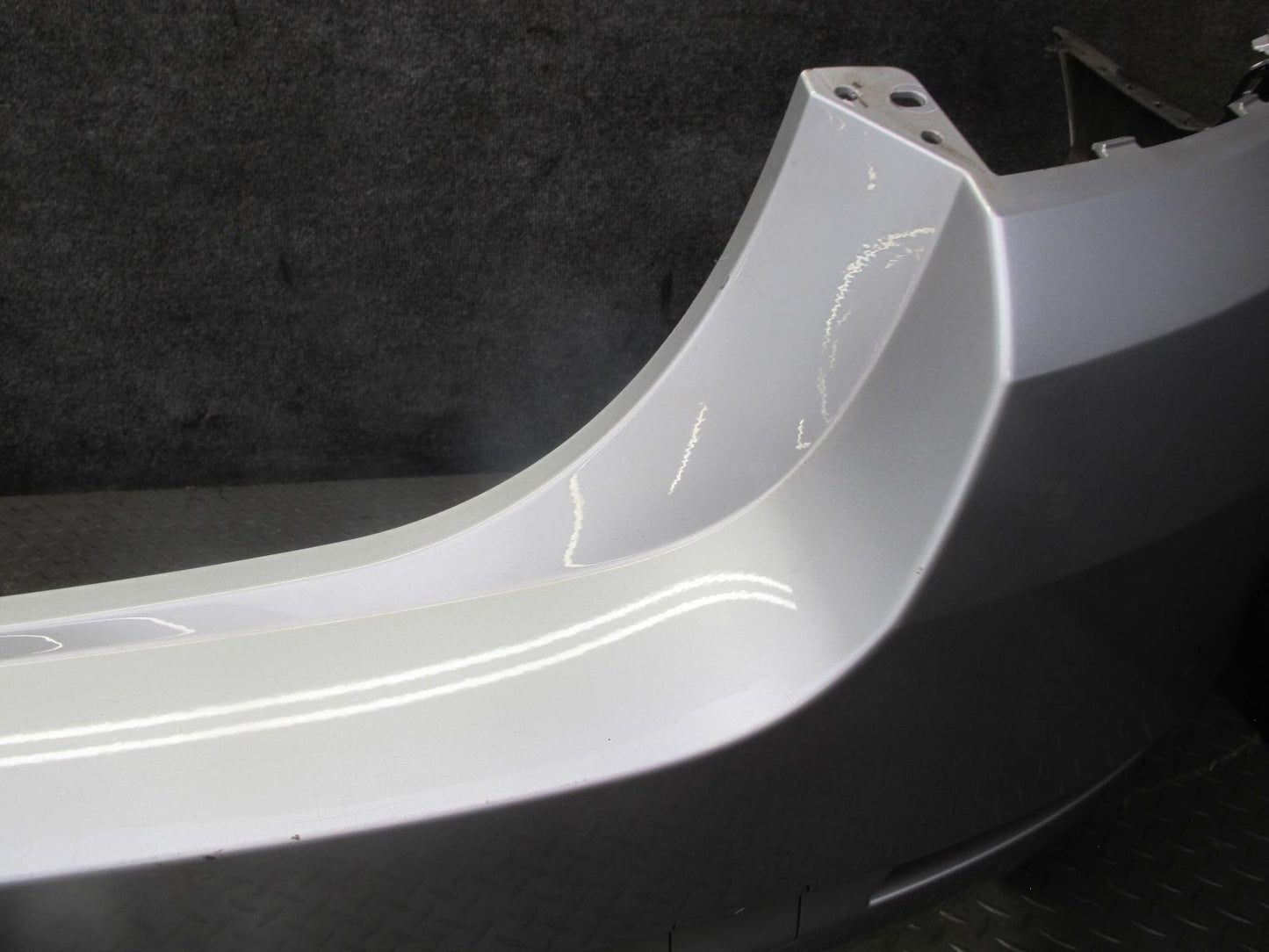11-13 BMW F10 550i 550iX Rear Bumper Cover Titan Silver w PDC Sensors OEM