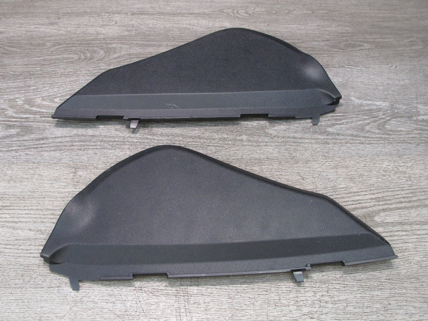 06-15 Lexus IS350 IS250 Set of 2 Left & Right Dash END Cap Trim Cover Black OEM