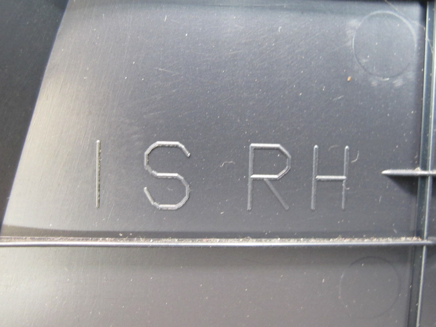06-15 Lexus IS350 IS250 Set of 2 Left & Right Dash END Cap Trim Cover Black OEM