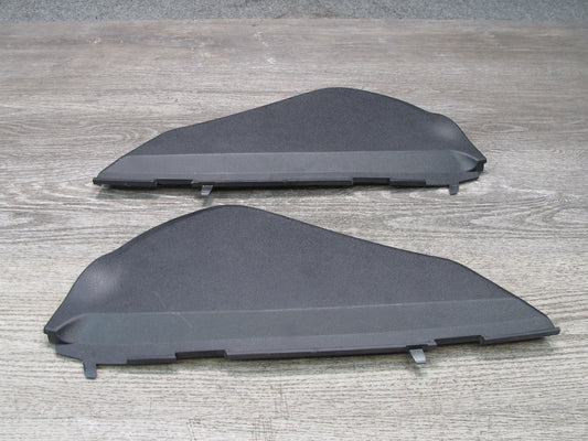 06-15 Lexus IS350 IS250 Set of 2 Left & Right Dash END Cap Trim Cover Black OEM