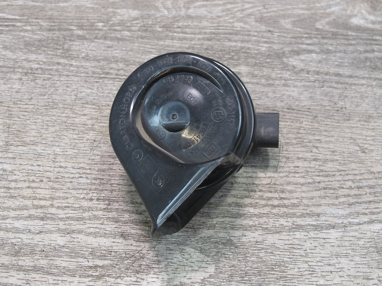 11-16 BMW F10 550i 5-SERIES Set of 2 High & Low Tone Note Pitch Horn Signal OEM