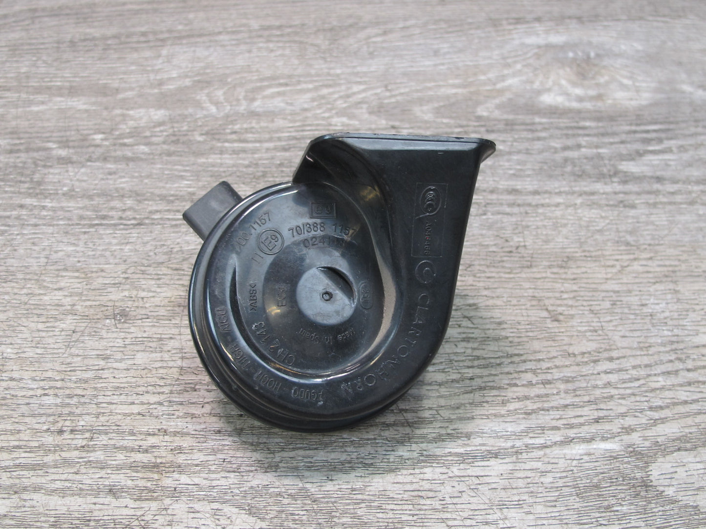 11-16 BMW F10 550i 5-SERIES Set of 2 High & Low Tone Note Pitch Horn Signal OEM