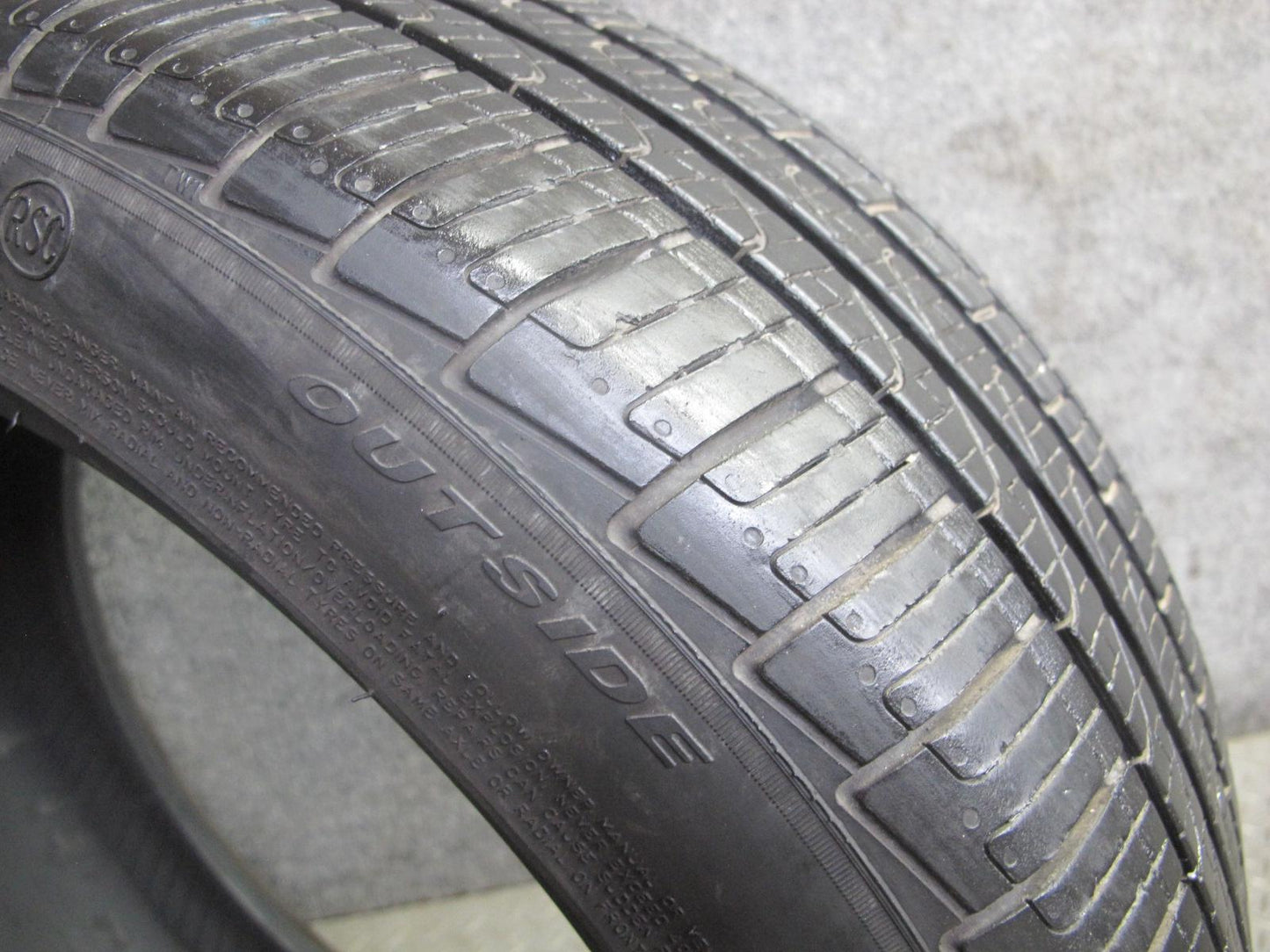 Set of 2 Pirelli Cinturato P7 A/S Tire 225/45 R18 91V RUN Flat 4623 9/32 Tread