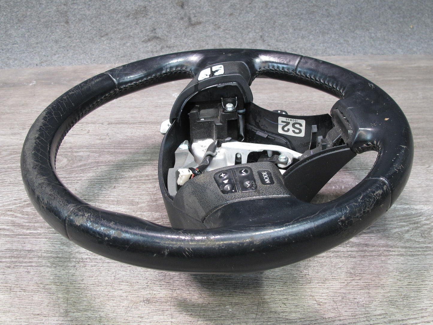 06-12 Lexus IS350 IS250 A/T Leather Steering W/ Switches & Paddles Black OEM
