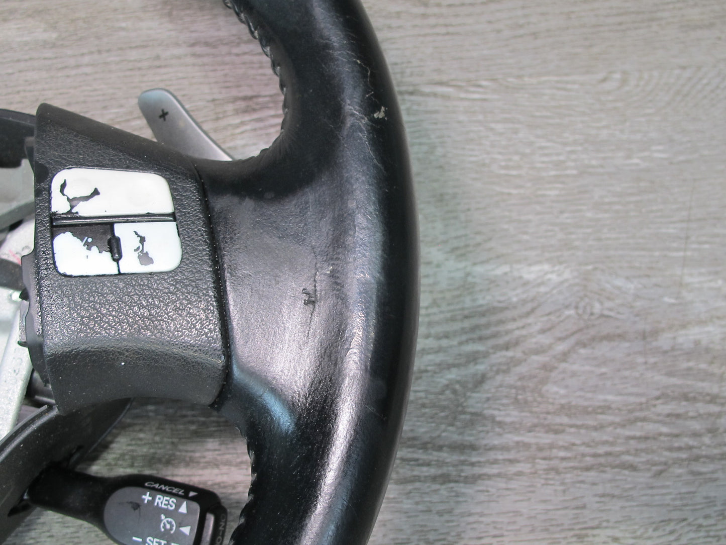 06-12 Lexus IS350 IS250 A/T Leather Steering W/ Switches & Paddles Black OEM