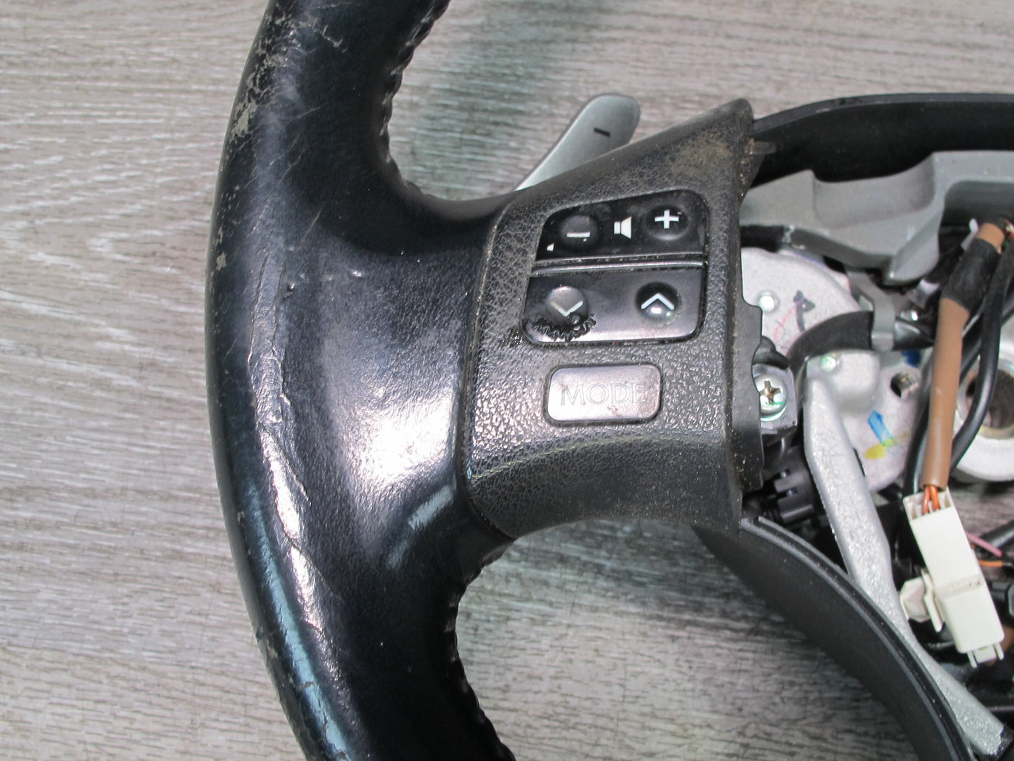 06-12 Lexus IS350 IS250 A/T Leather Steering W/ Switches & Paddles Black OEM