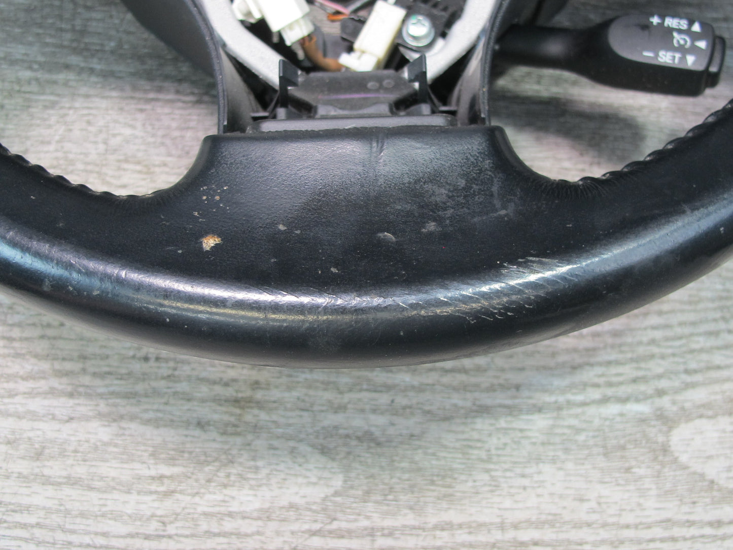 06-12 Lexus IS350 IS250 A/T Leather Steering W/ Switches & Paddles Black OEM