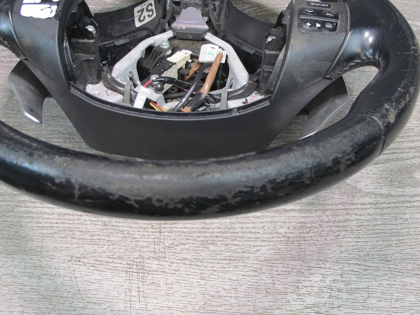 06-12 Lexus IS350 IS250 A/T Leather Steering W/ Switches & Paddles Black OEM