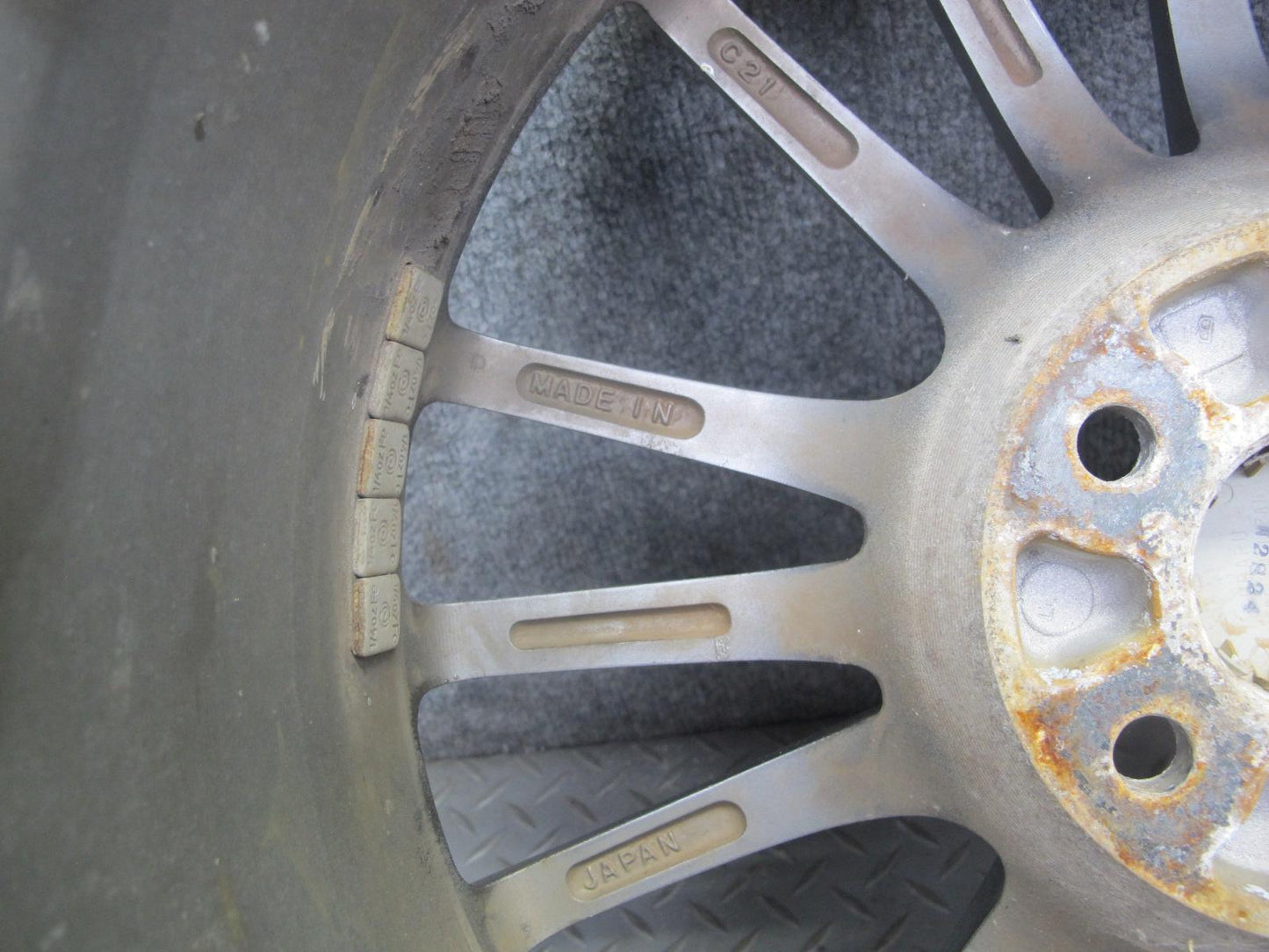 11-14 Subaru Impreza WRX 15-SPOKE Factory R17 17" Wheel Rim 17x8J ET53 OEM