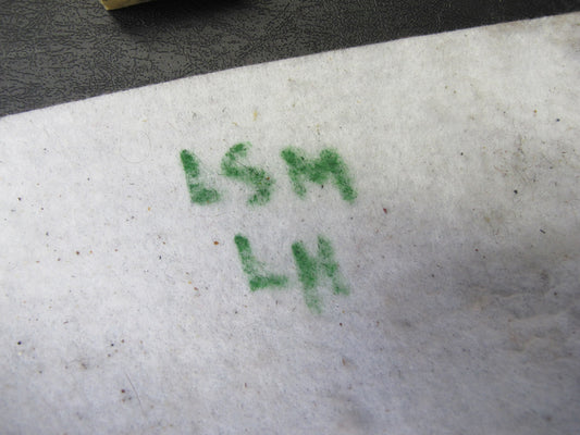 10-13 Lexus IS350 IS250 Convertible Set of 2 Front Left Seat Back Trim Cover OEM