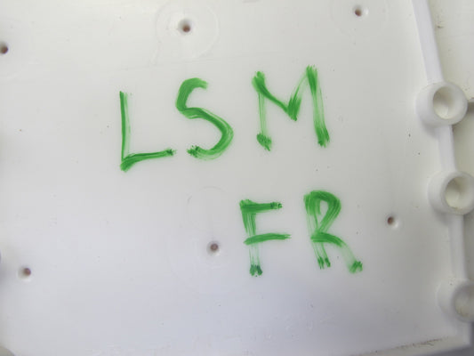 10-13 Lexus IS350 IS250 Convertible Front Right Seat Back Trim Cover Set OEM