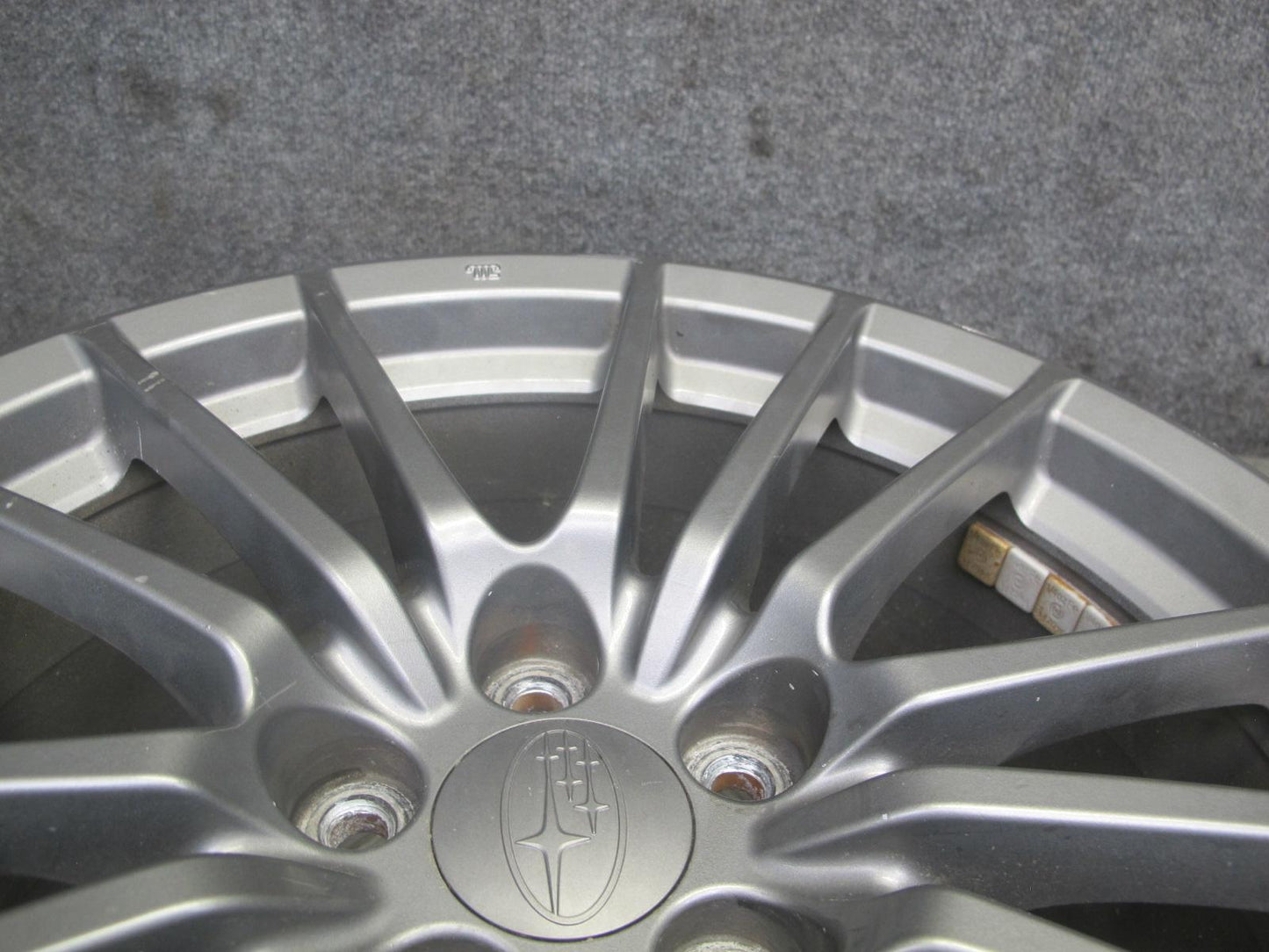 11-14 Subaru Impreza WRX 15-SPOKE Factory R17 17" Wheel Rim 17x8J ET53 OEM