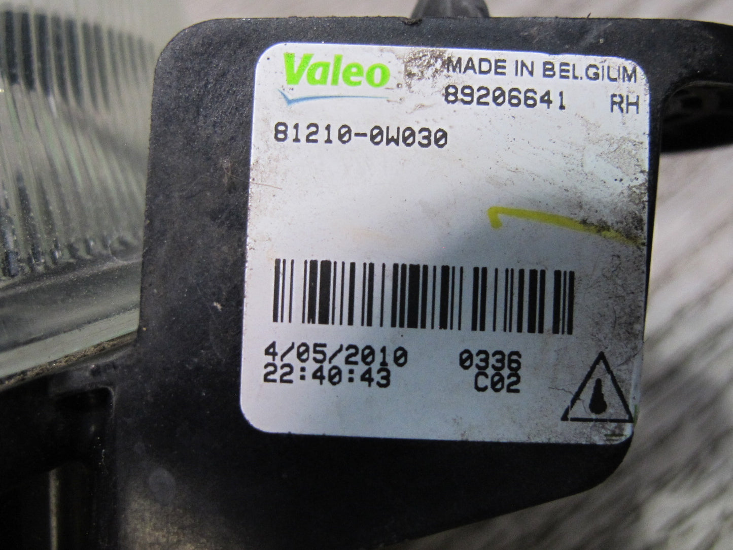 10-15 Lexus IS350 IS250 Convertible Front Left & Right Side Fog Light Lamp OEM