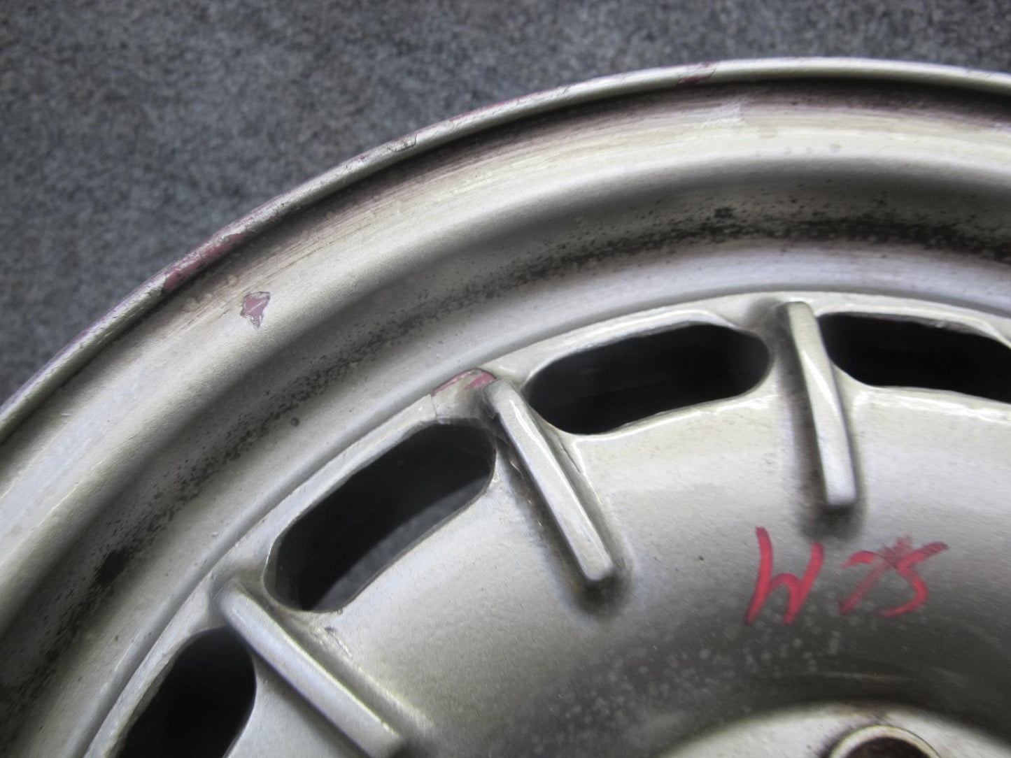 73-85 Mercedes R107 R14 14" Alloy Wheel Rim 14x6.5J ET30 1084001002 OEM