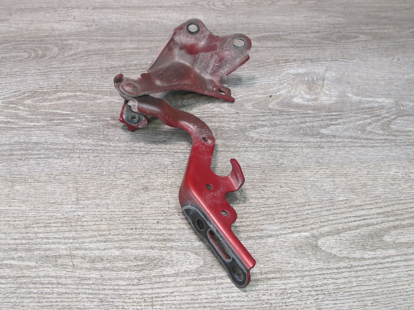 06-15 Lexus IS350 IS250 Set of 2 Front Hood Left & Right Hinge Support RED OEM