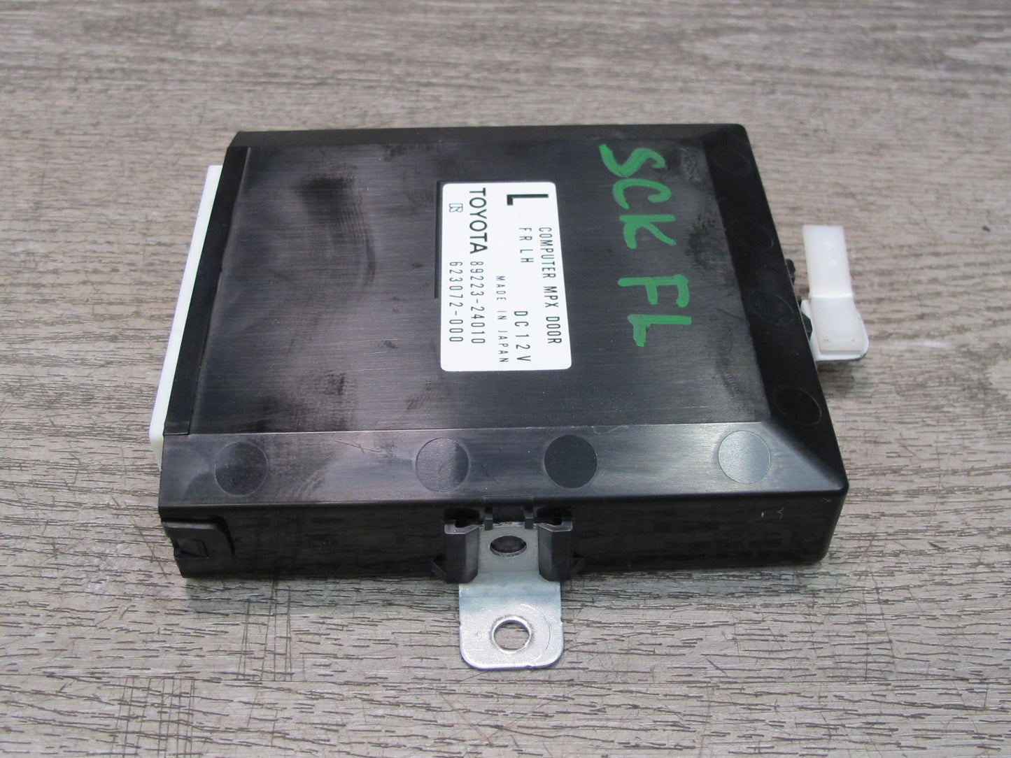 02-08 Lexus Z40 SC430 Left Driver Door Multiplex Control Module Unit OEM