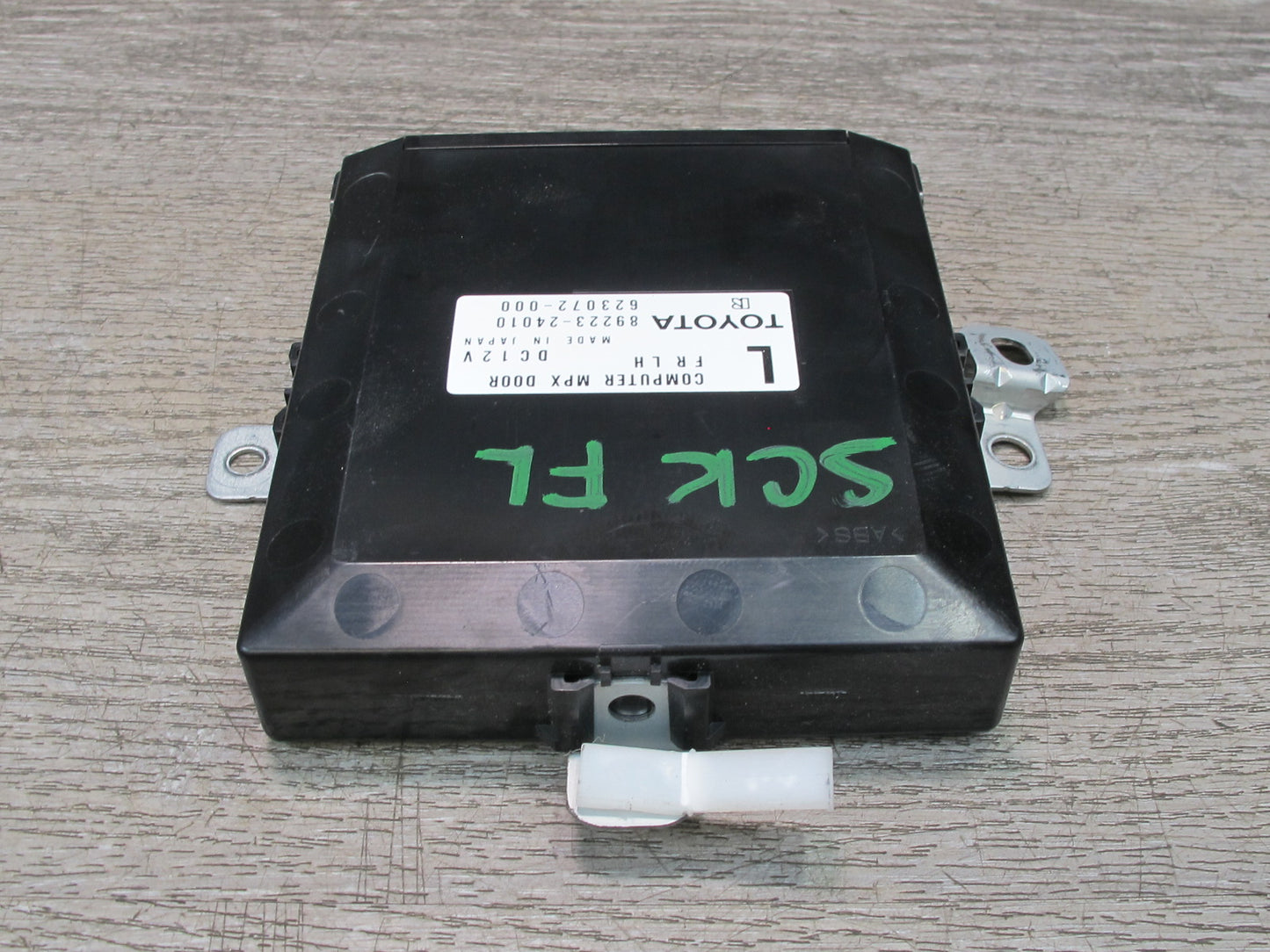 02-08 Lexus Z40 SC430 Left Driver Door Multiplex Control Module Unit OEM
