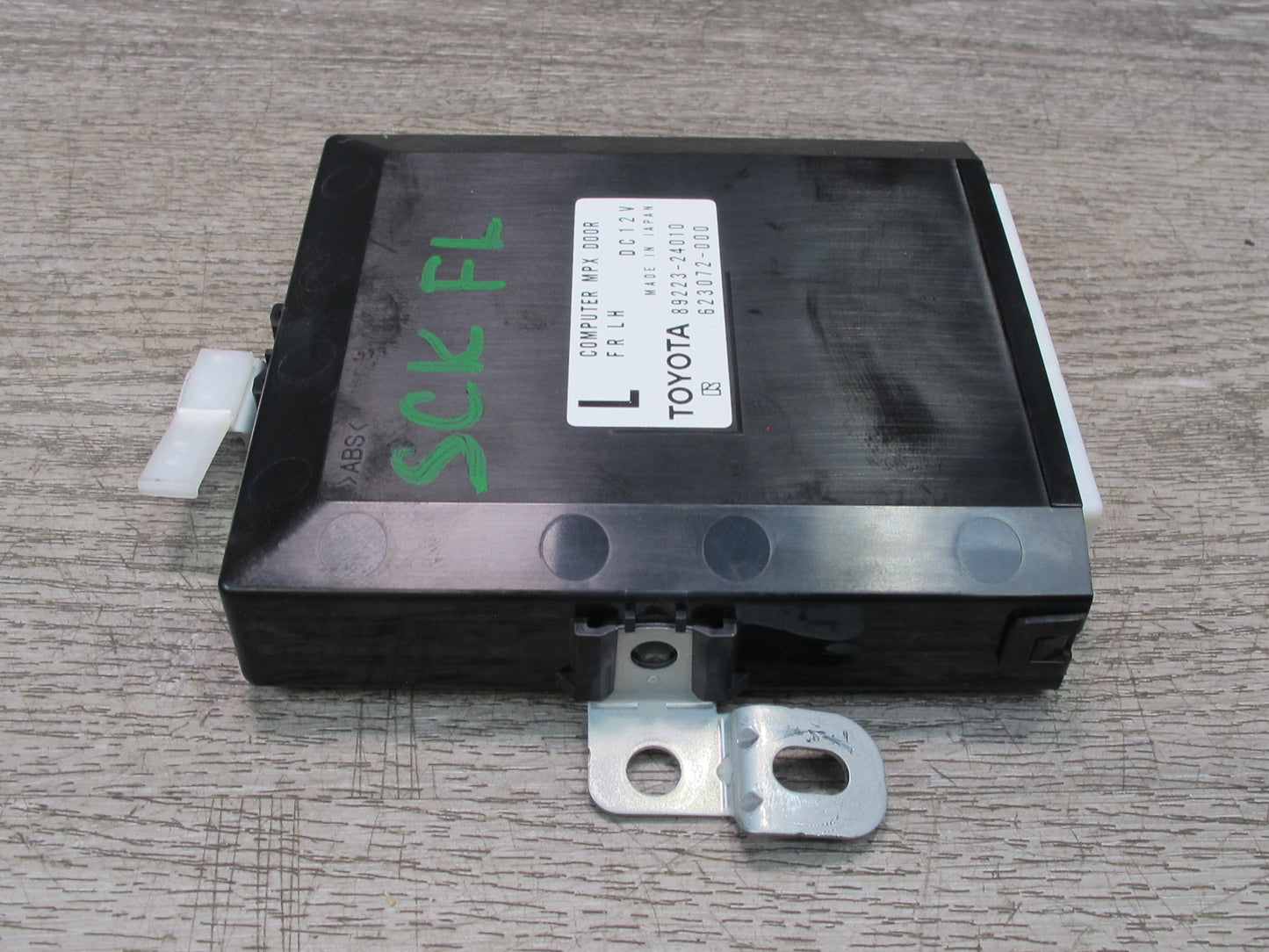 02-08 Lexus Z40 SC430 Left Driver Door Multiplex Control Module Unit OEM