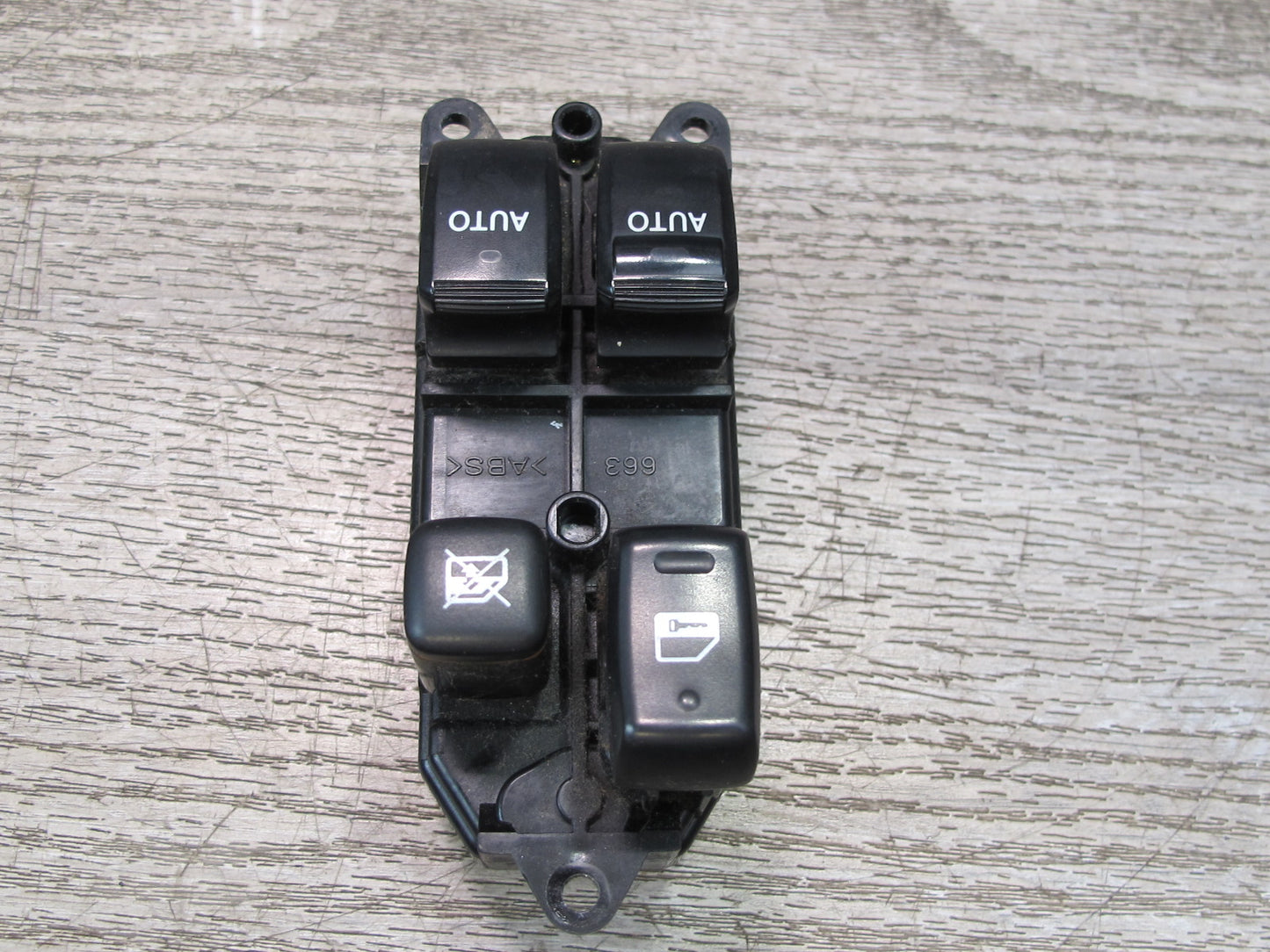 02-10 Lexus Z40 SC430 Left Driver Door Master Window Central Lock Switch OEM