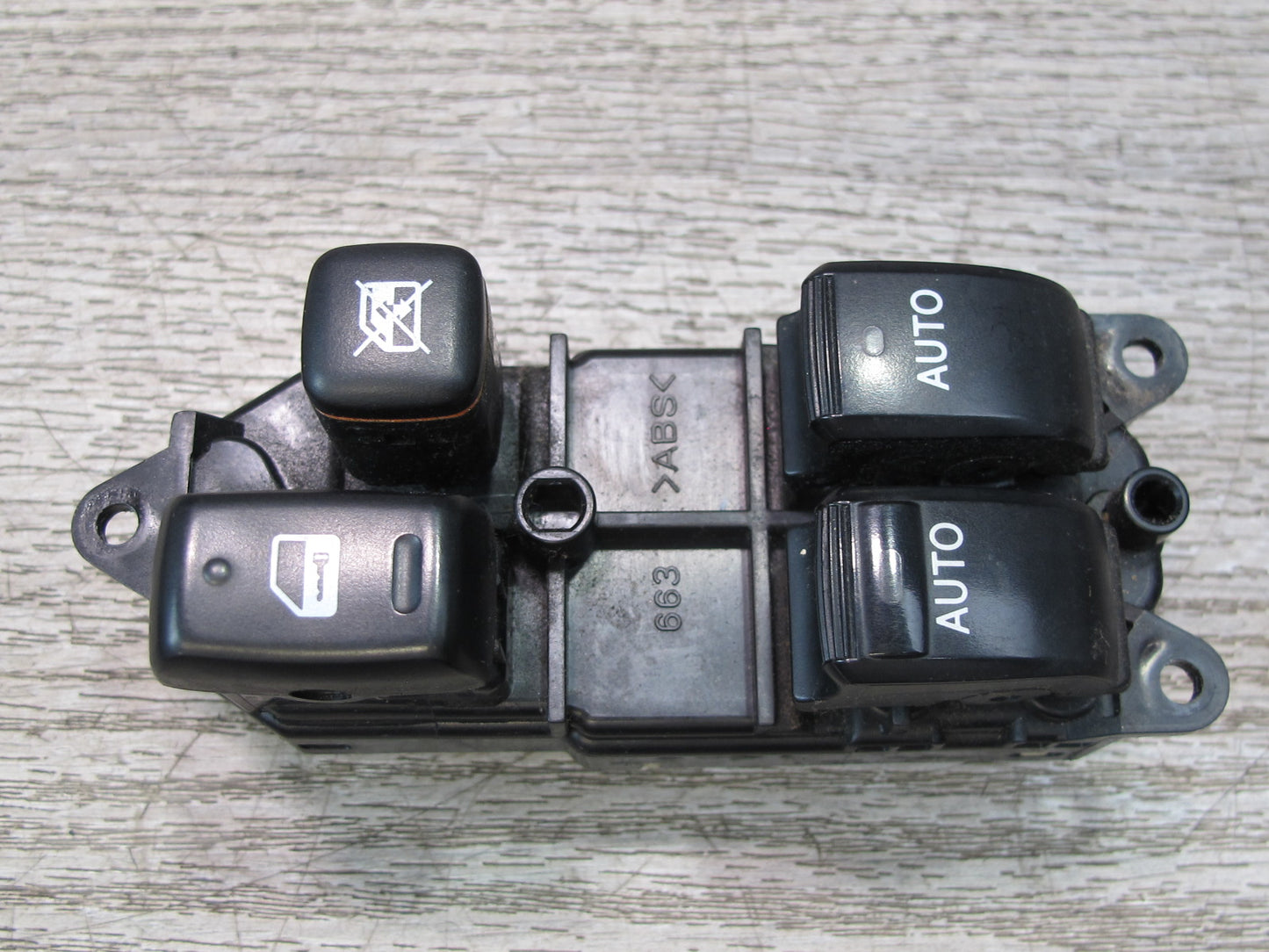 02-10 Lexus Z40 SC430 Left Driver Door Master Window Central Lock Switch OEM