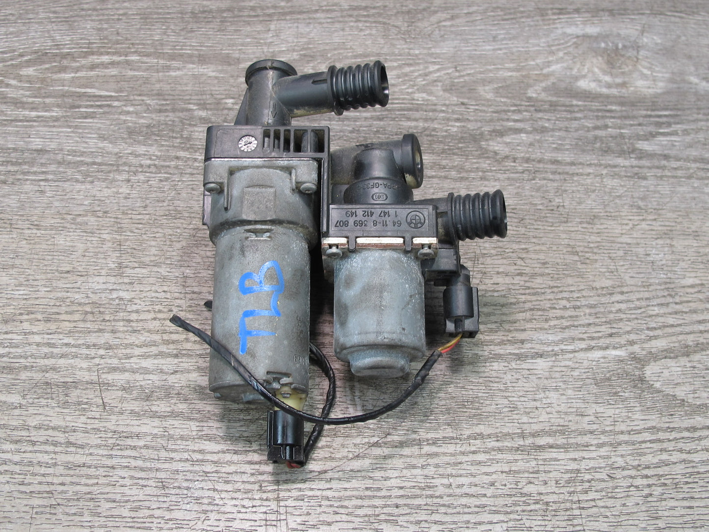 2001-2006 BMW E46 M3 3-SERIES Heater Control Valve W/ Auxiliary Water Pump