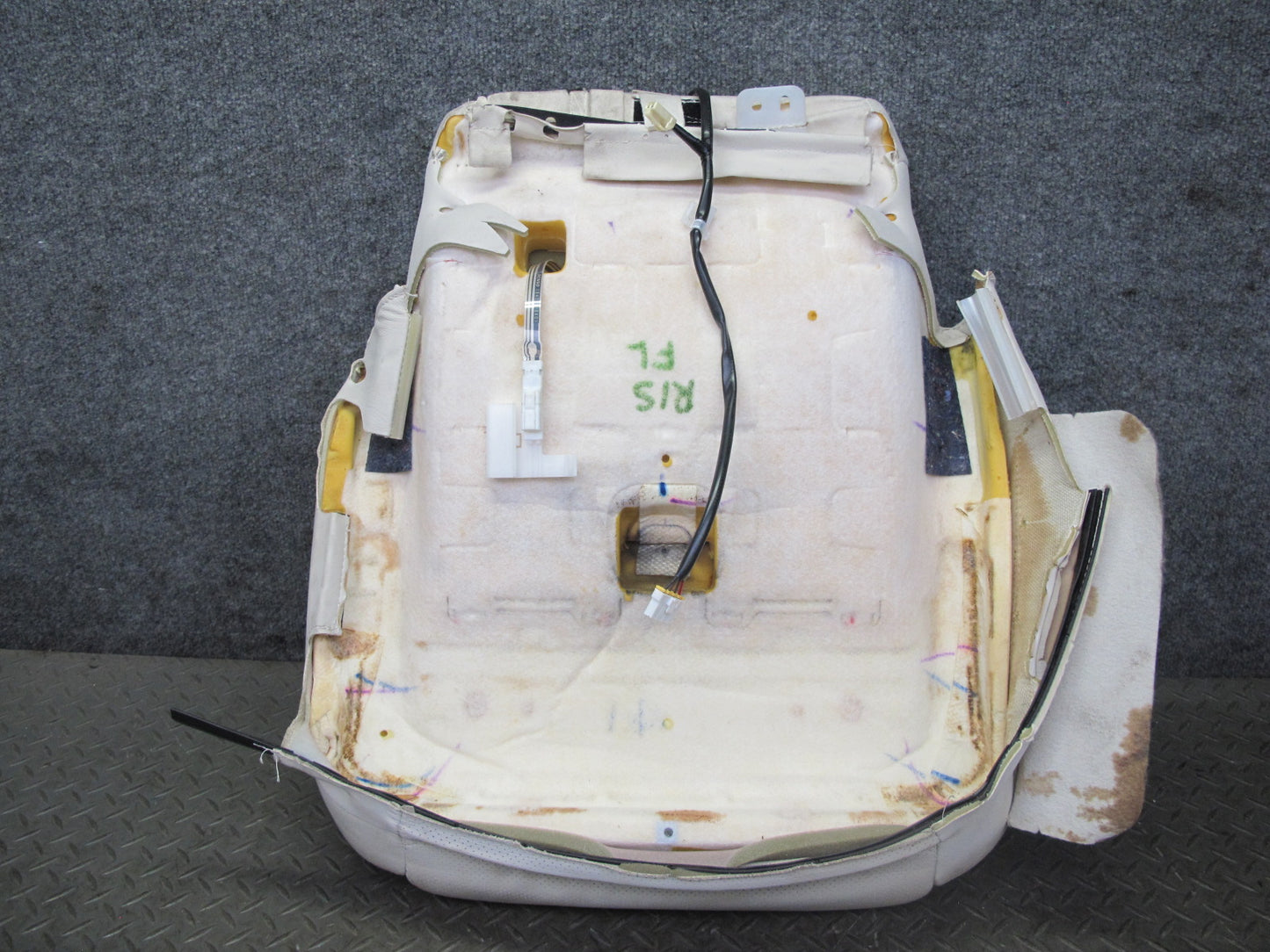 10-15 Lexus IS350 IS250 Convertible Front Left Seat Leather Lower Cushion OEM