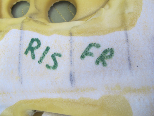 10-12 Lexus IS350 IS250 Convertible Front Right Leather Seat Upper Cushion OEM