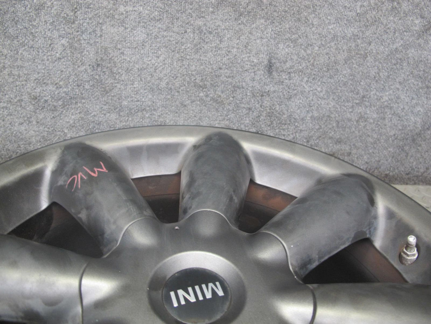 11-15 Mini Cooper R60 R61 Alloy R18 18" Wheel Rim 18x7.5J ET52 9813647 OEM Bent