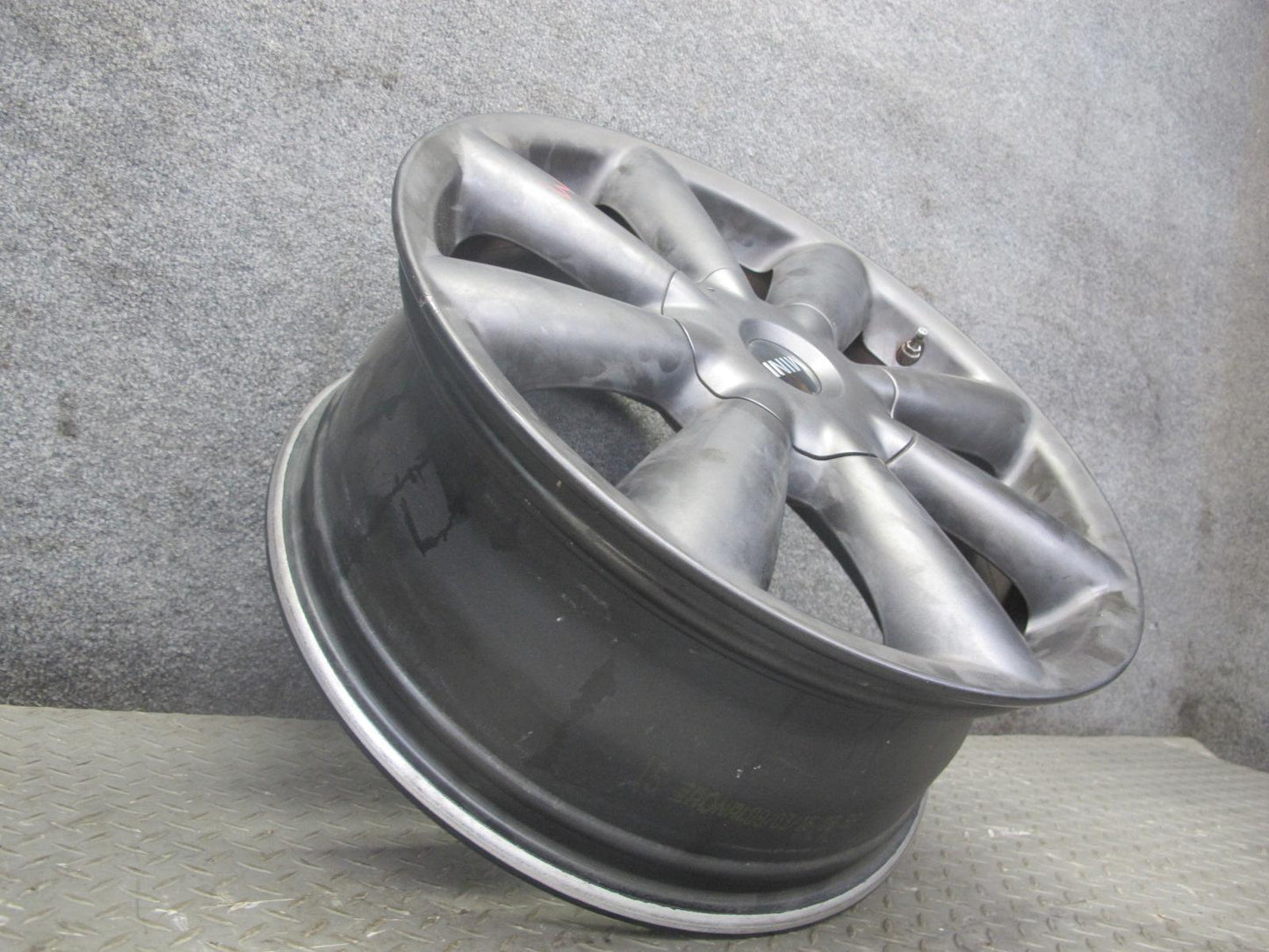11-15 Mini Cooper R60 R61 Alloy R18 18" Wheel Rim 18x7.5J ET52 9813647 OEM Bent