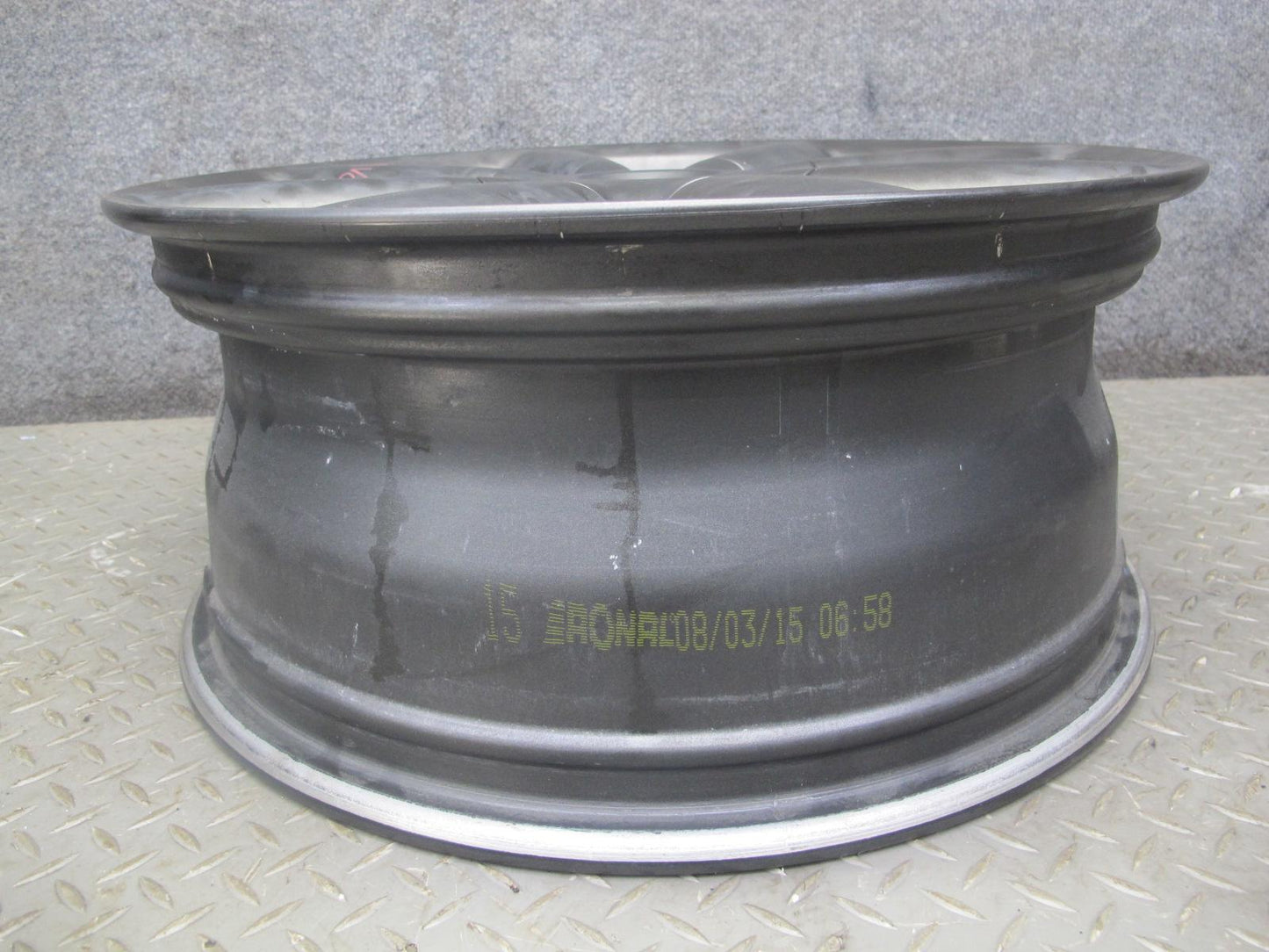 11-15 Mini Cooper R60 R61 Alloy R18 18" Wheel Rim 18x7.5J ET52 9813647 OEM Bent