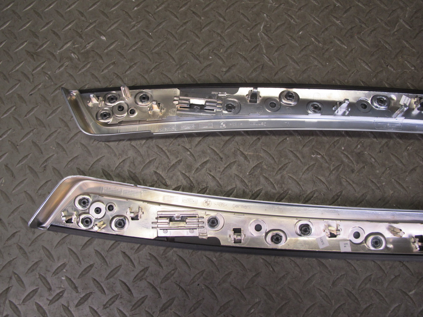 11-13 BMW F10 5-SERIES 550i Interior Dash Door Trim Cover Panel Wood Set OEM