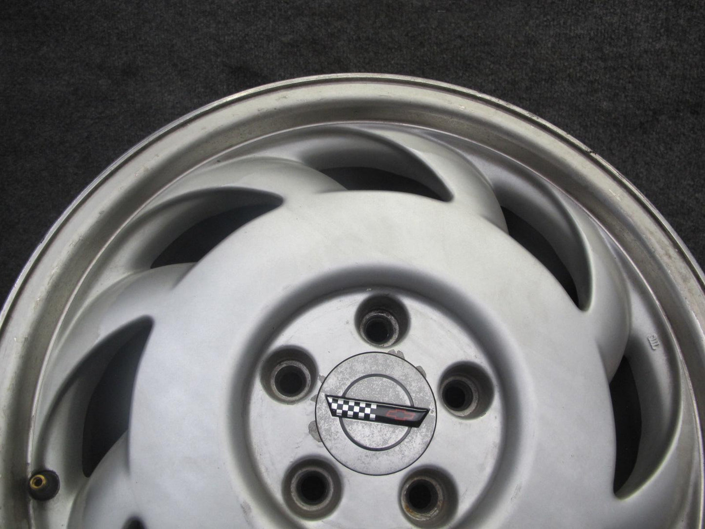 91-92 Chevrolet Corvette C4 Right 17" R17 Alloy Wheel Rim 17x9.5J ET56 OEM