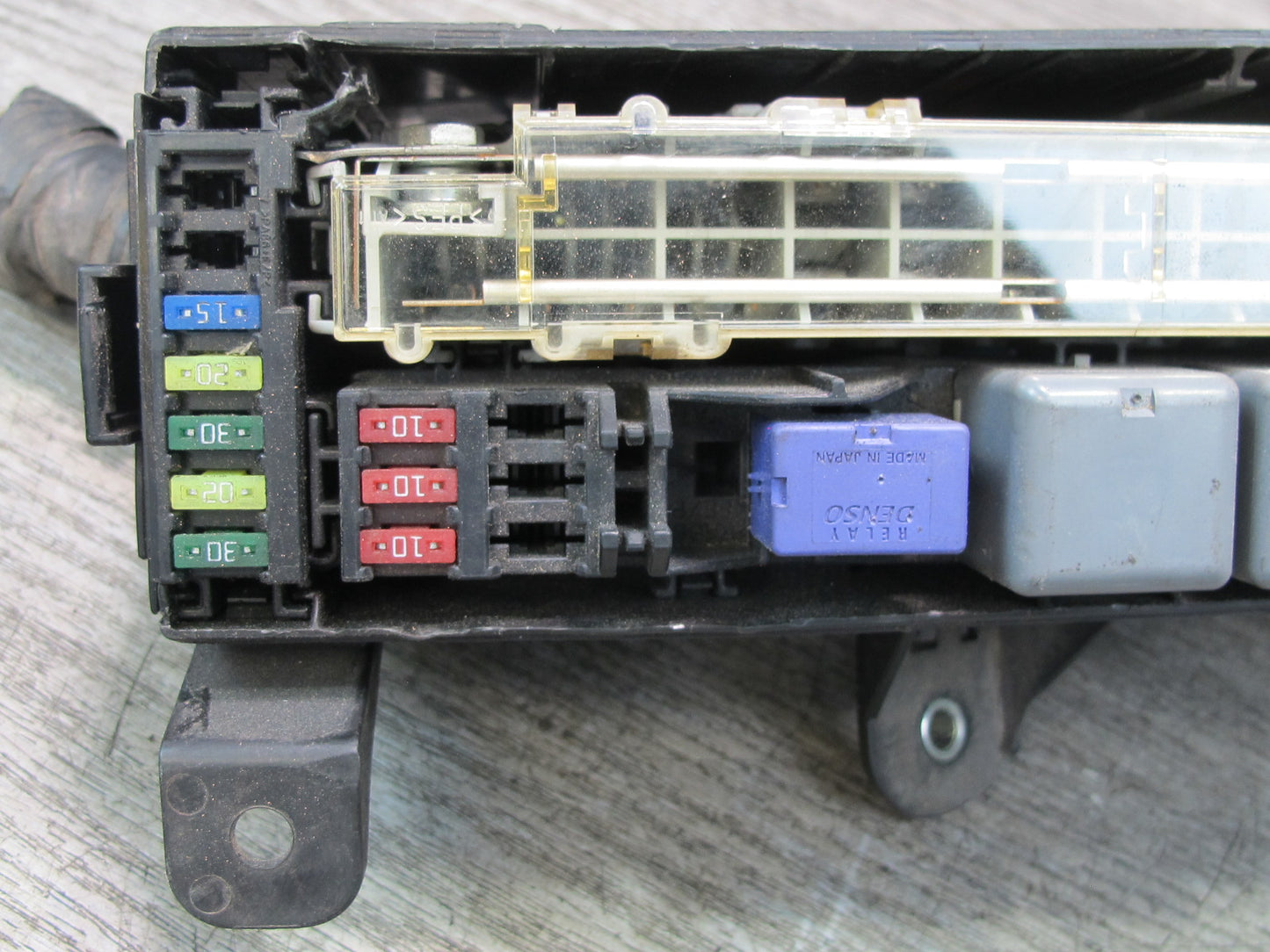 10-15 Lexus IS250 Convertible Power Distribution Fuse Box w Battery Cable OEM