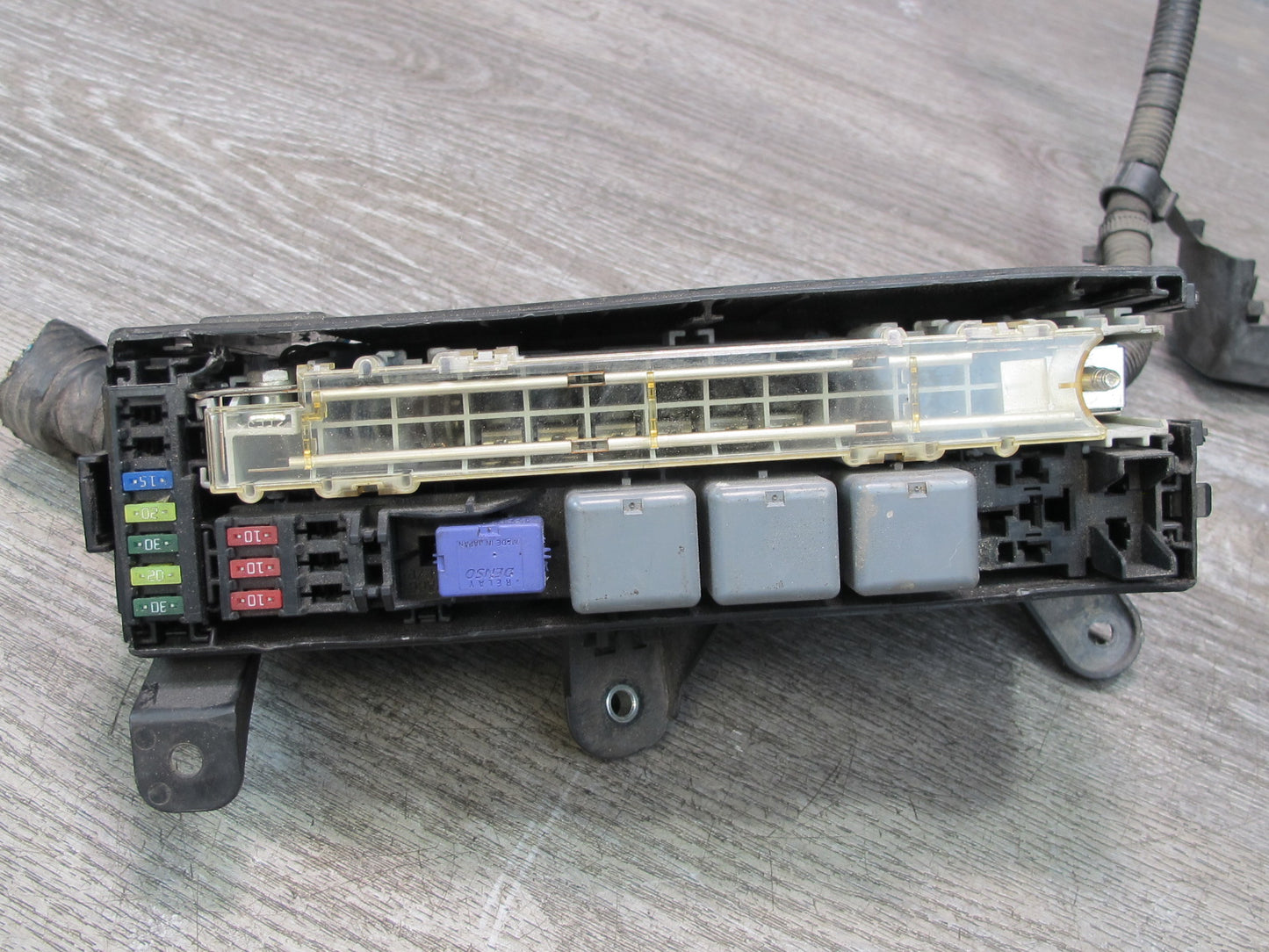 10-15 Lexus IS250 Convertible Power Distribution Fuse Box w Battery Cable OEM