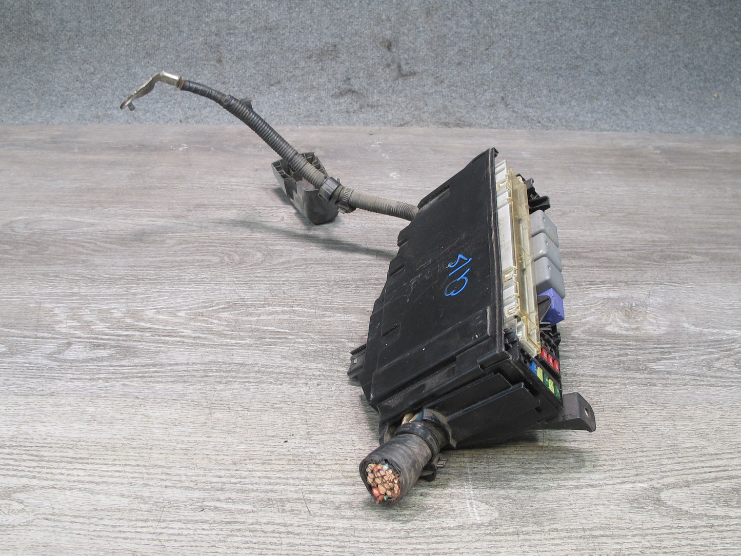 10-15 Lexus IS250 Convertible Power Distribution Fuse Box w Battery Cable OEM