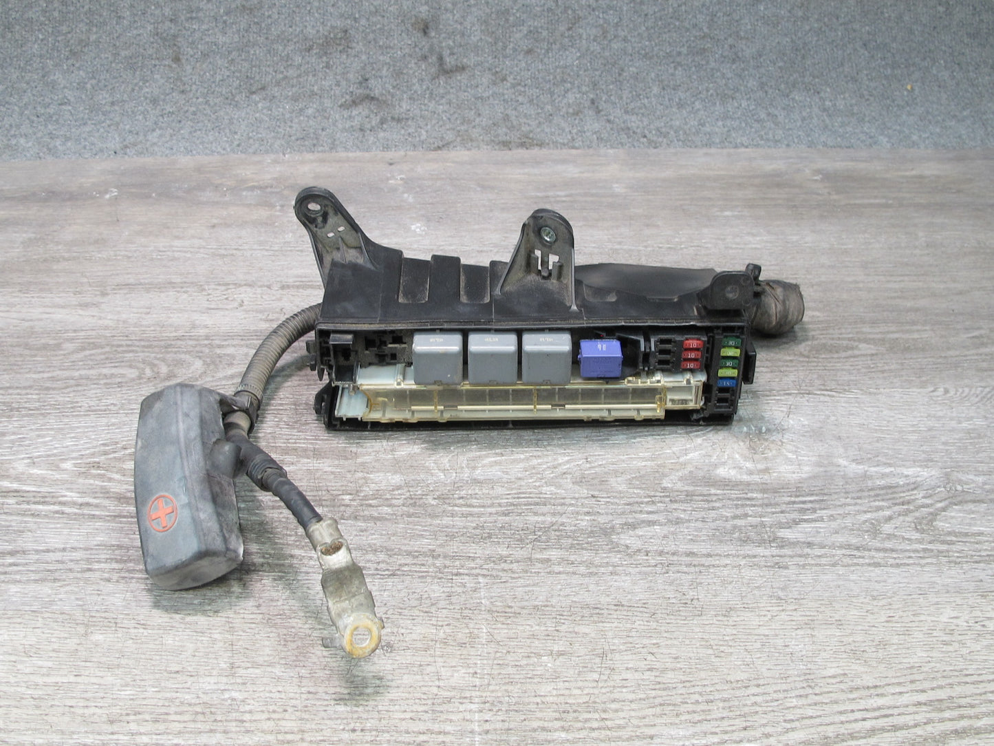 10-15 Lexus IS250 Convertible Power Distribution Fuse Box w Battery Cable OEM
