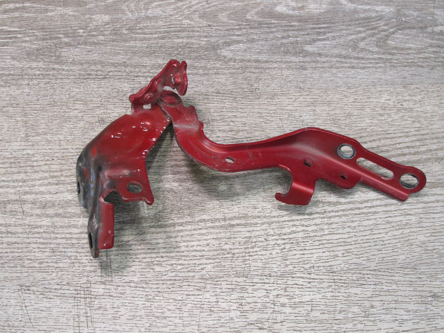 06-15 Lexus IS350 IS250 Set of 2 Front Hood Left & Right Hinge Support RED OEM