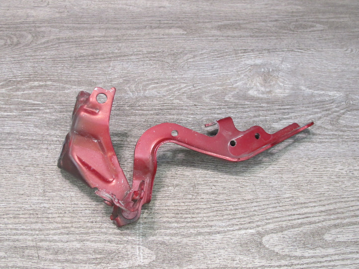 06-15 Lexus IS350 IS250 Set of 2 Front Hood Left & Right Hinge Support RED OEM