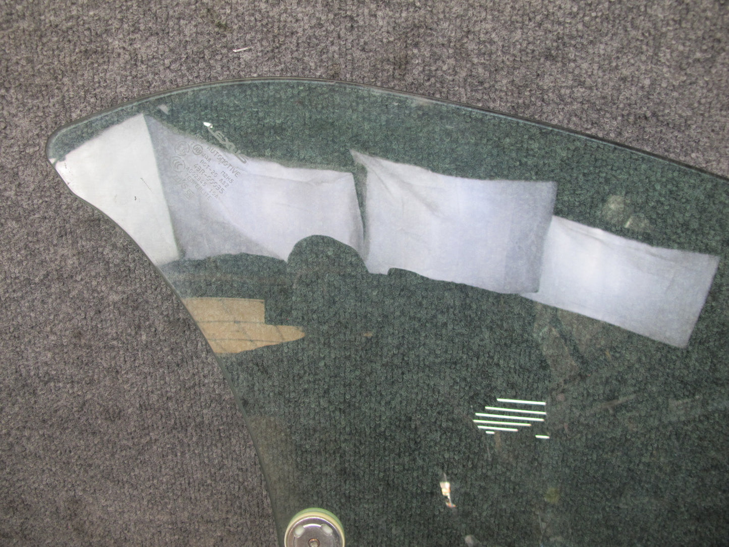 10-15 Lexus IS350 IS250 Convertible Rear Right Side Quarter Window Glass OEM