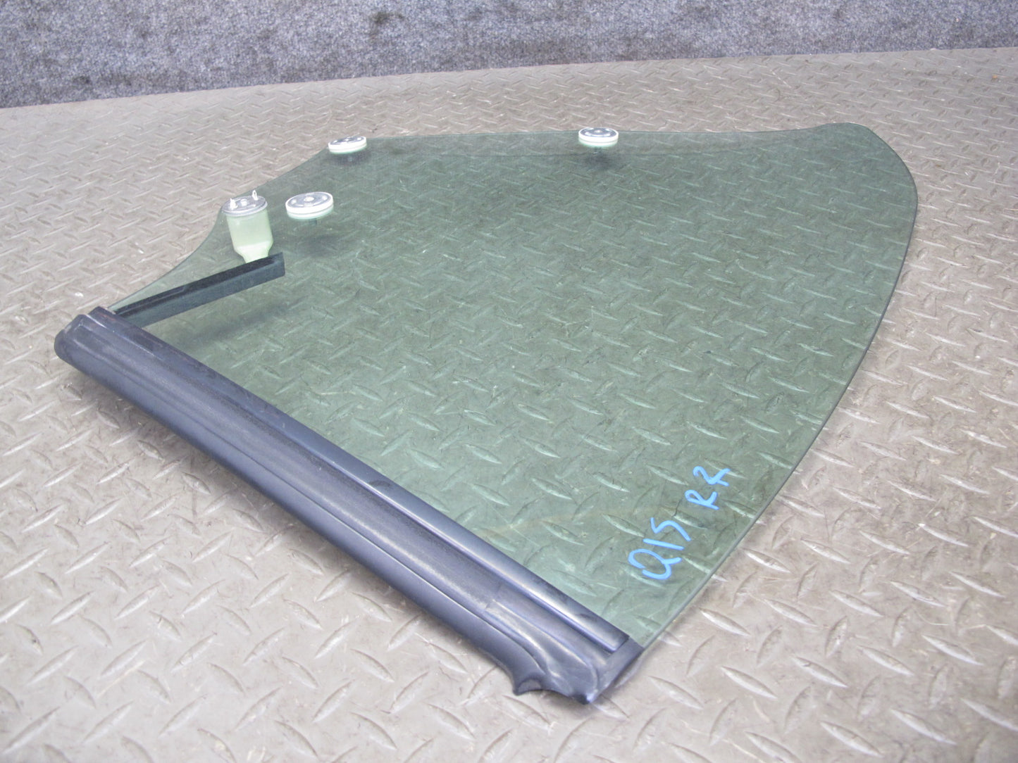 10-15 Lexus IS350 IS250 Convertible Rear Right Side Quarter Window Glass OEM
