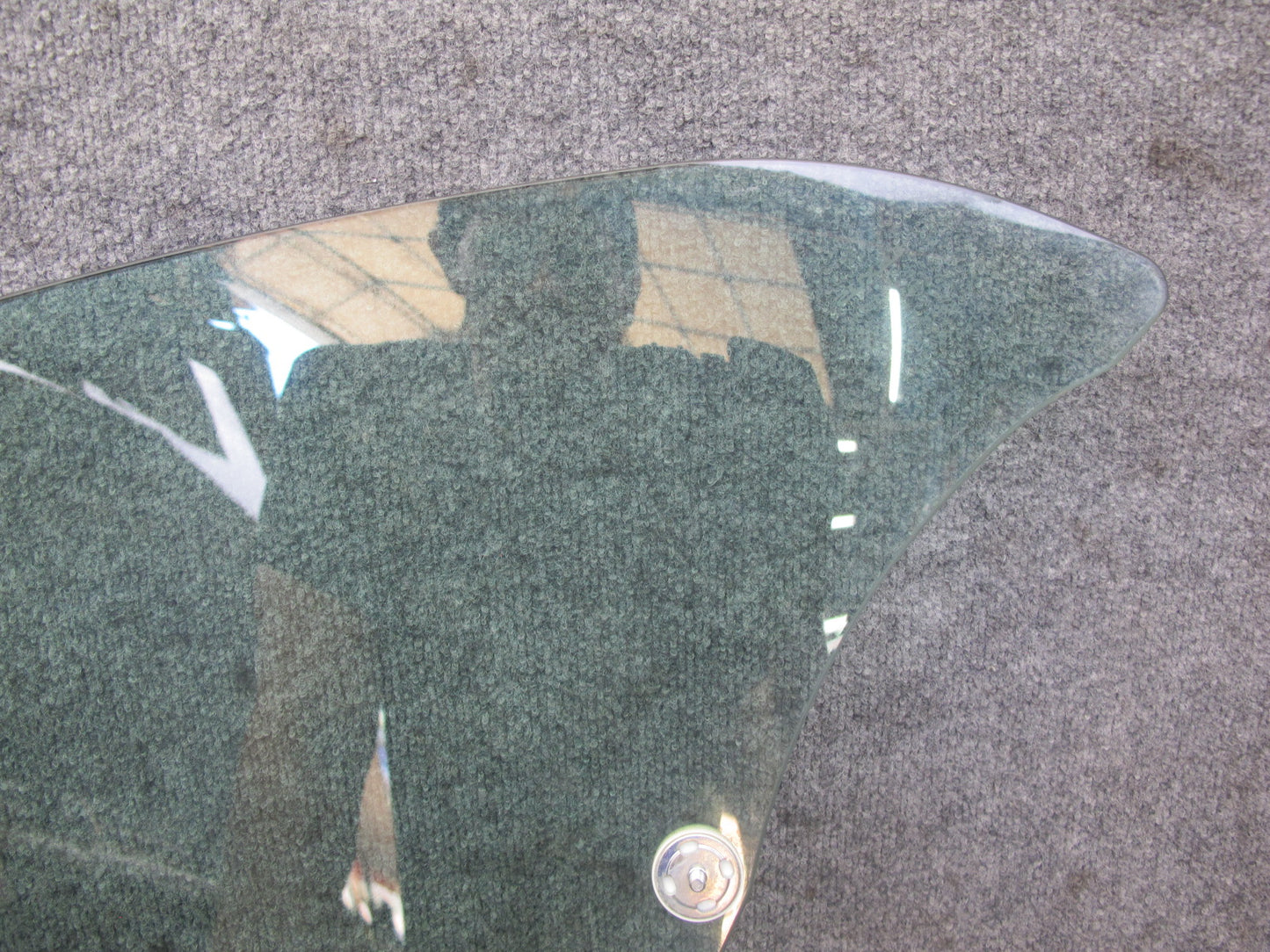 10-15 Lexus IS350 IS250 Convertible Rear Right Side Quarter Window Glass OEM