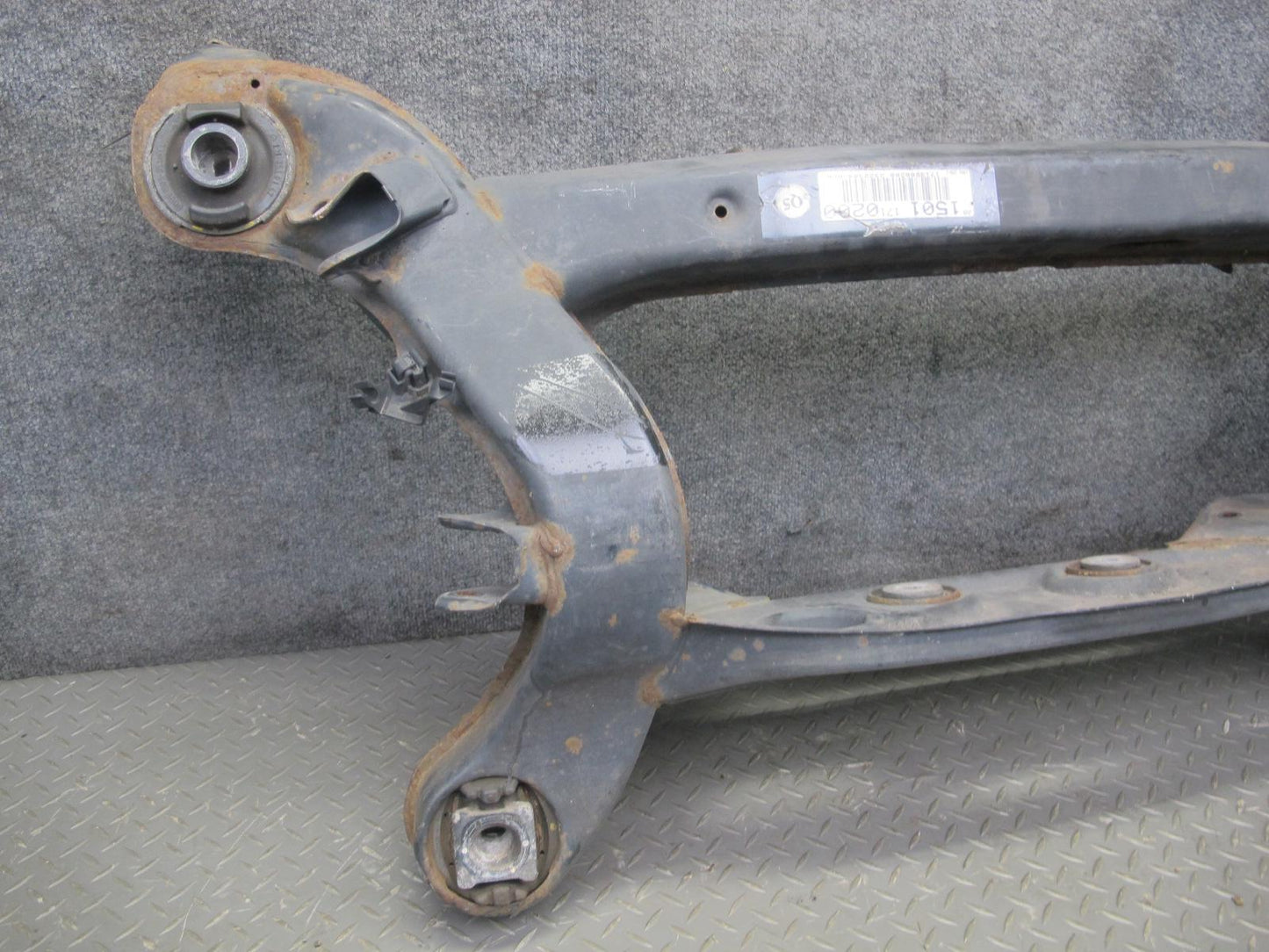 05-11 Mercedes R171 SLK350 Rear Suspension Subframe Crossmember Carrier OEM