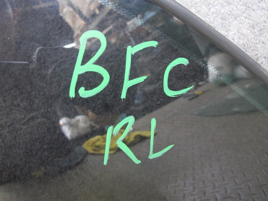 11-16 BMW F10 550i 5-SERIES Rear Left Door Quarter Glass Window Tint OEM