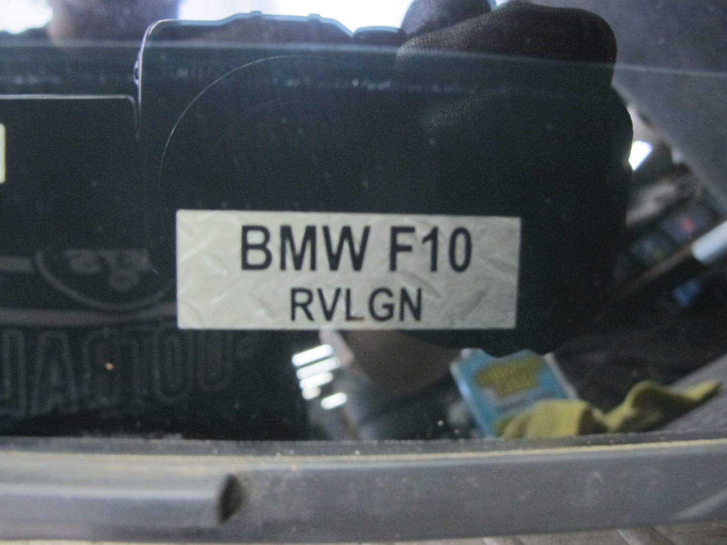 11-16 BMW F10 550i 5-SERIES Rear Left Door Quarter Glass Window Tint OEM